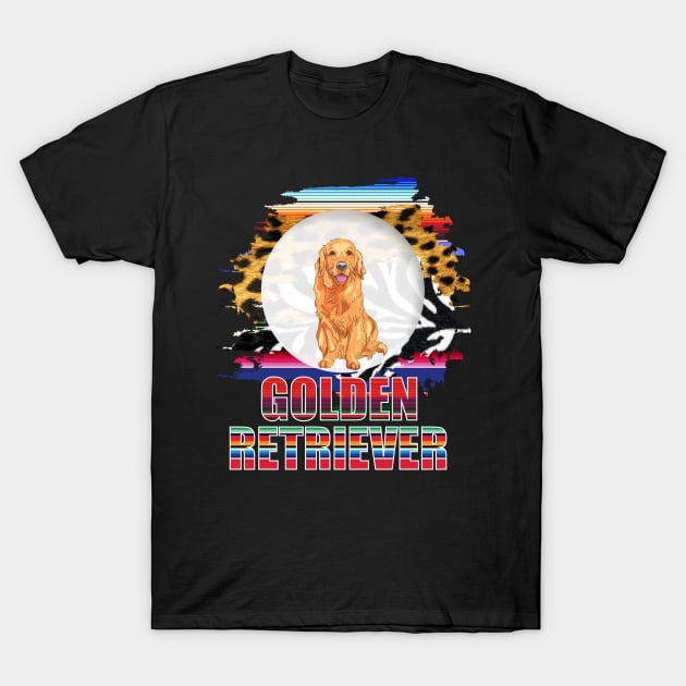 Golden Retriever T-Shirt by Diannas